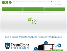 Tablet Screenshot of dsdeurope.nl